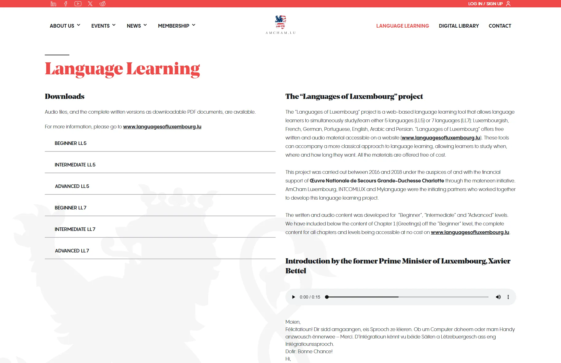 AmCham Luxembourg screenshot 4